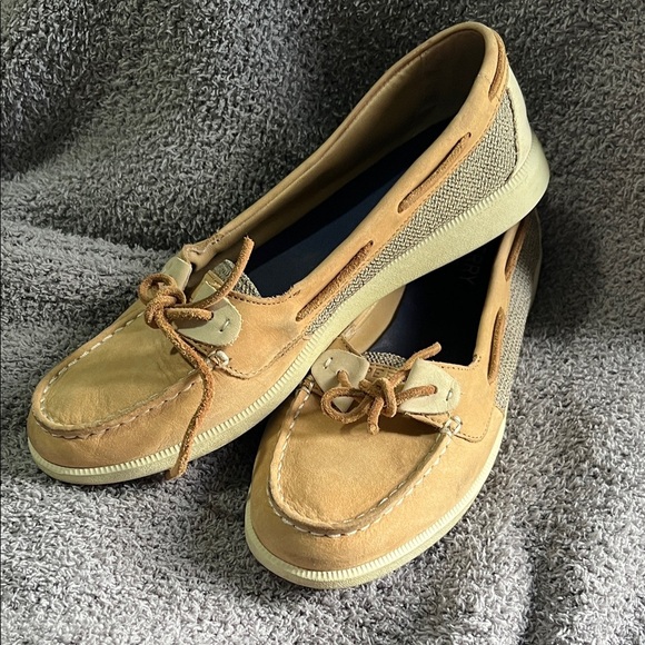 Sperry Tan Moccasins for Women - Picture 1 of 6